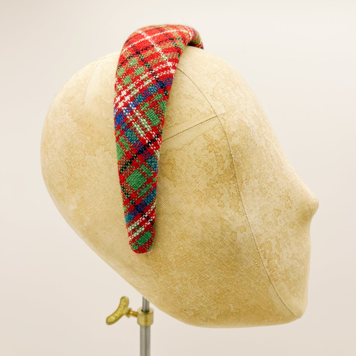 Classic Red Tartan Headband