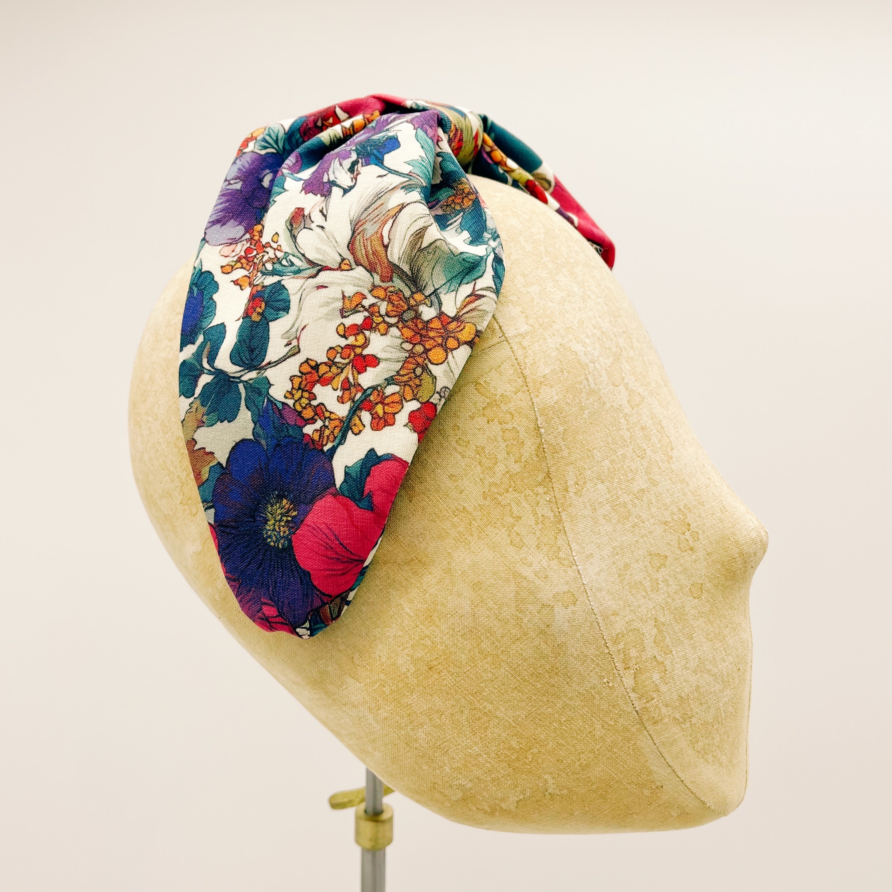 Light and Colorful Leaf Headband
