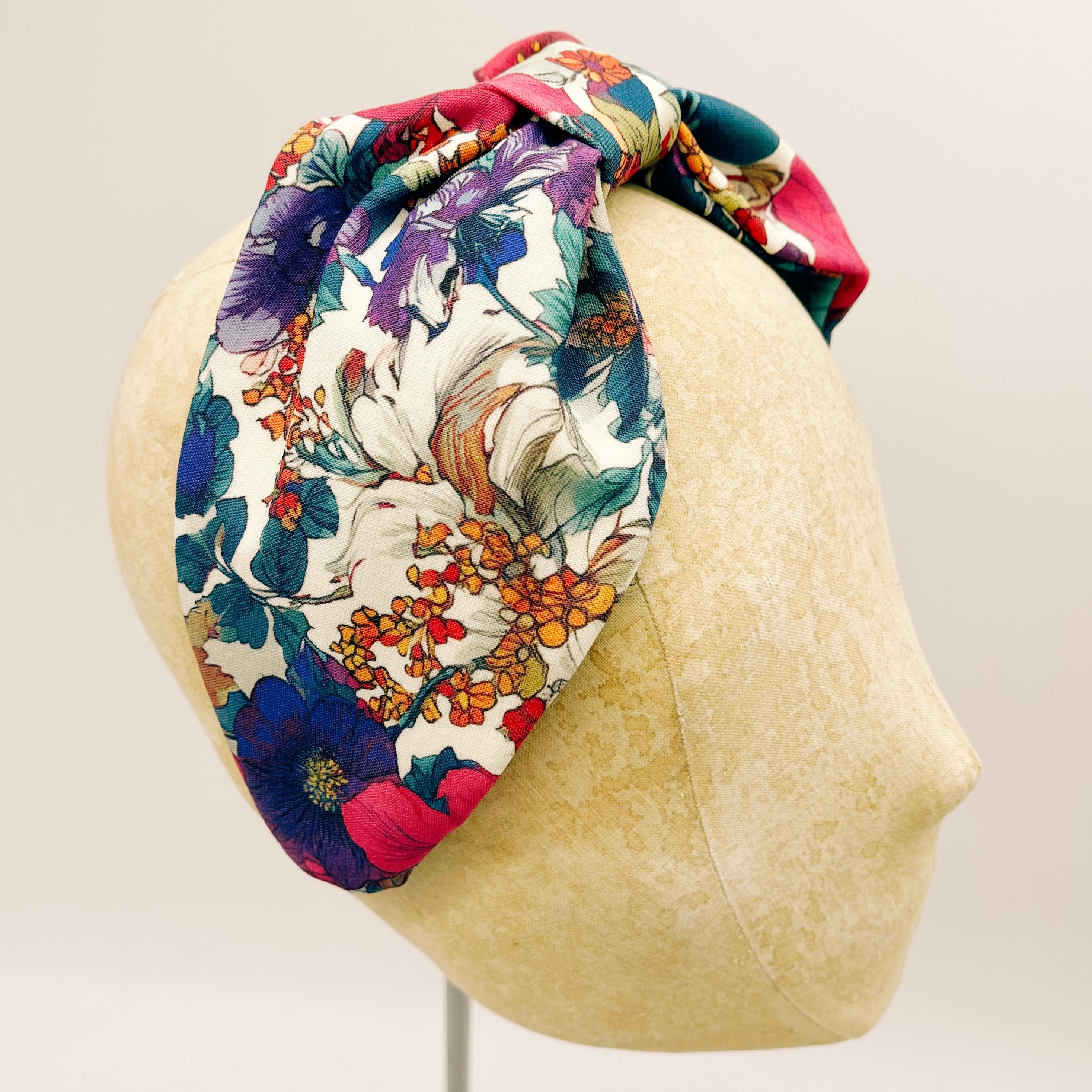 Light and Colorful Leaf Headband