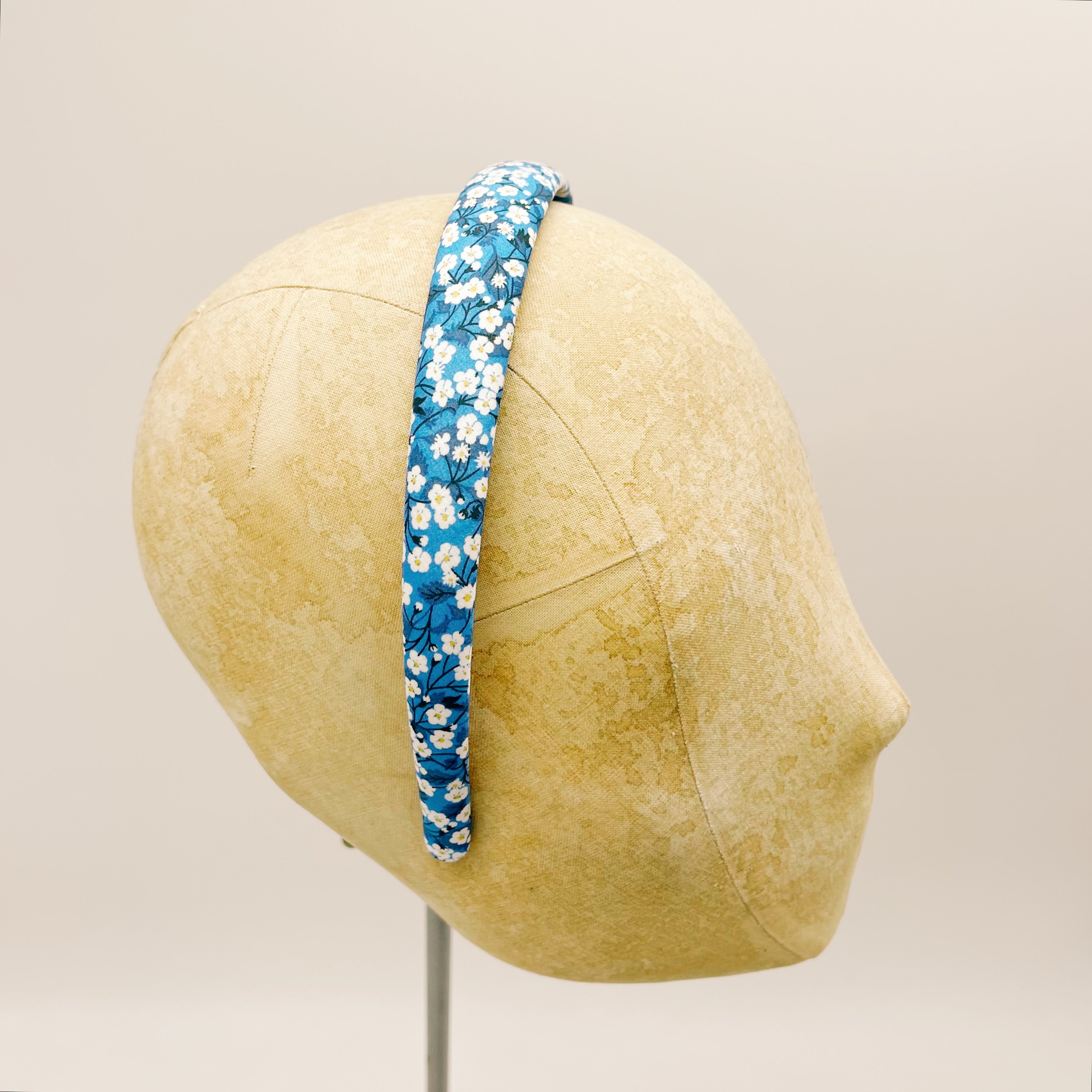 Liberty London Misty Valeria Blue Mini Headband