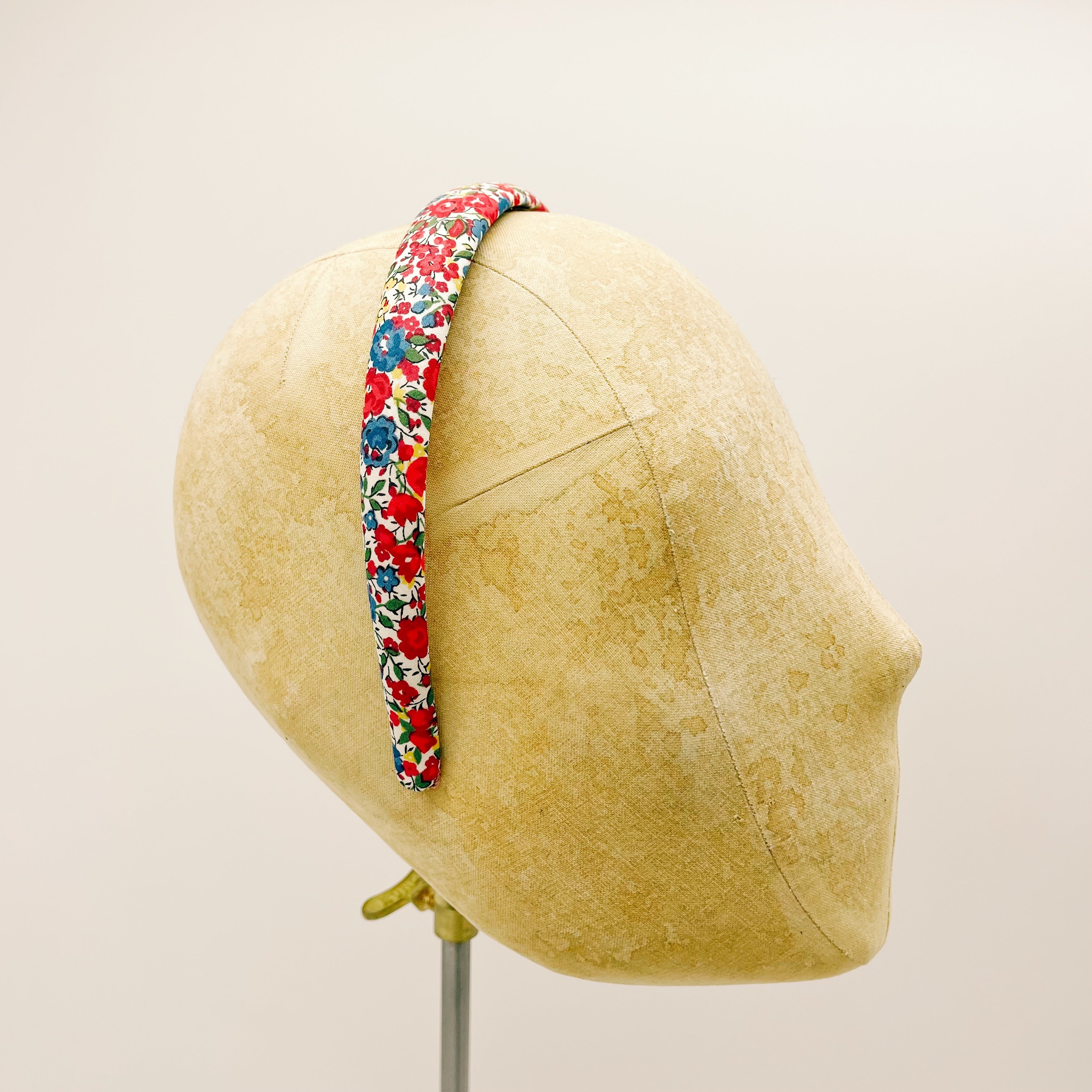 Liberty London Emma and Georgina Red Mini Headband