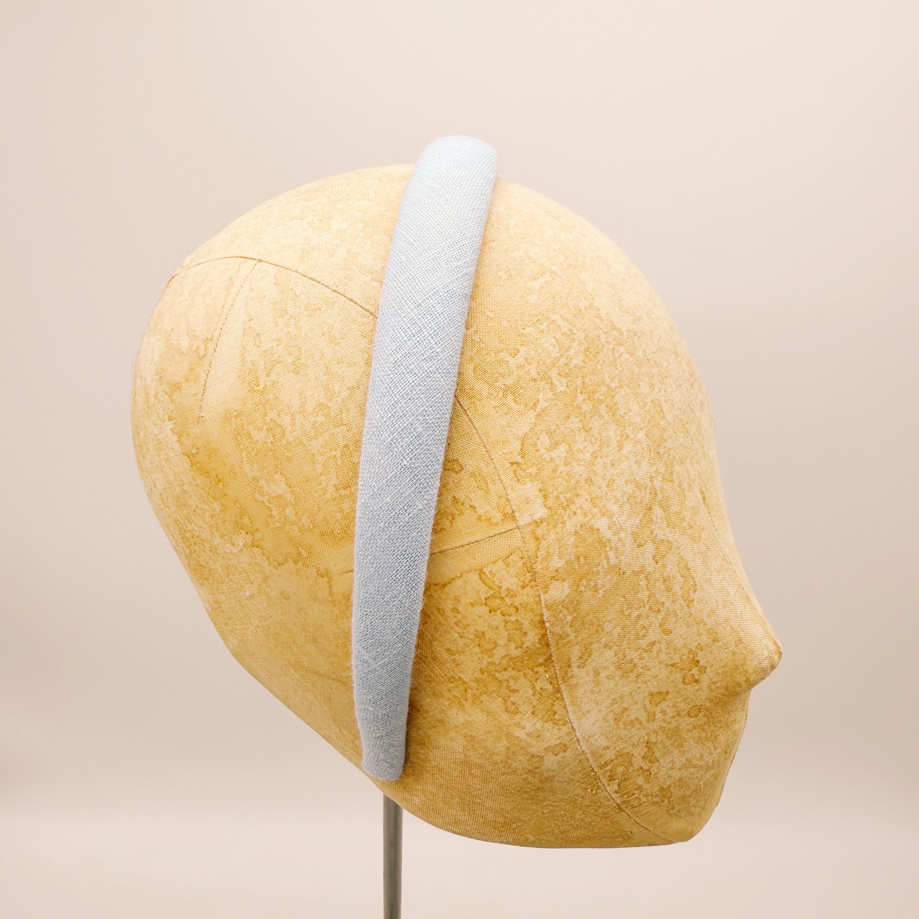Cerchietto Lino Baby Blue Mini