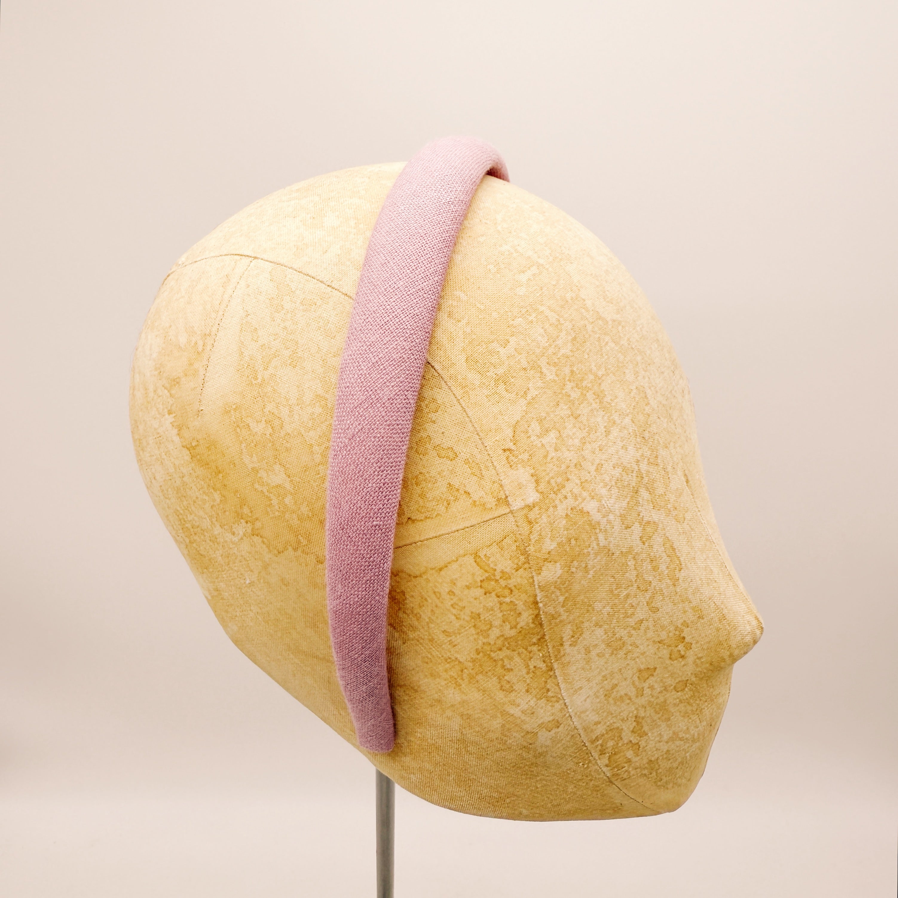 Headband Linen Dusty Rose Mini