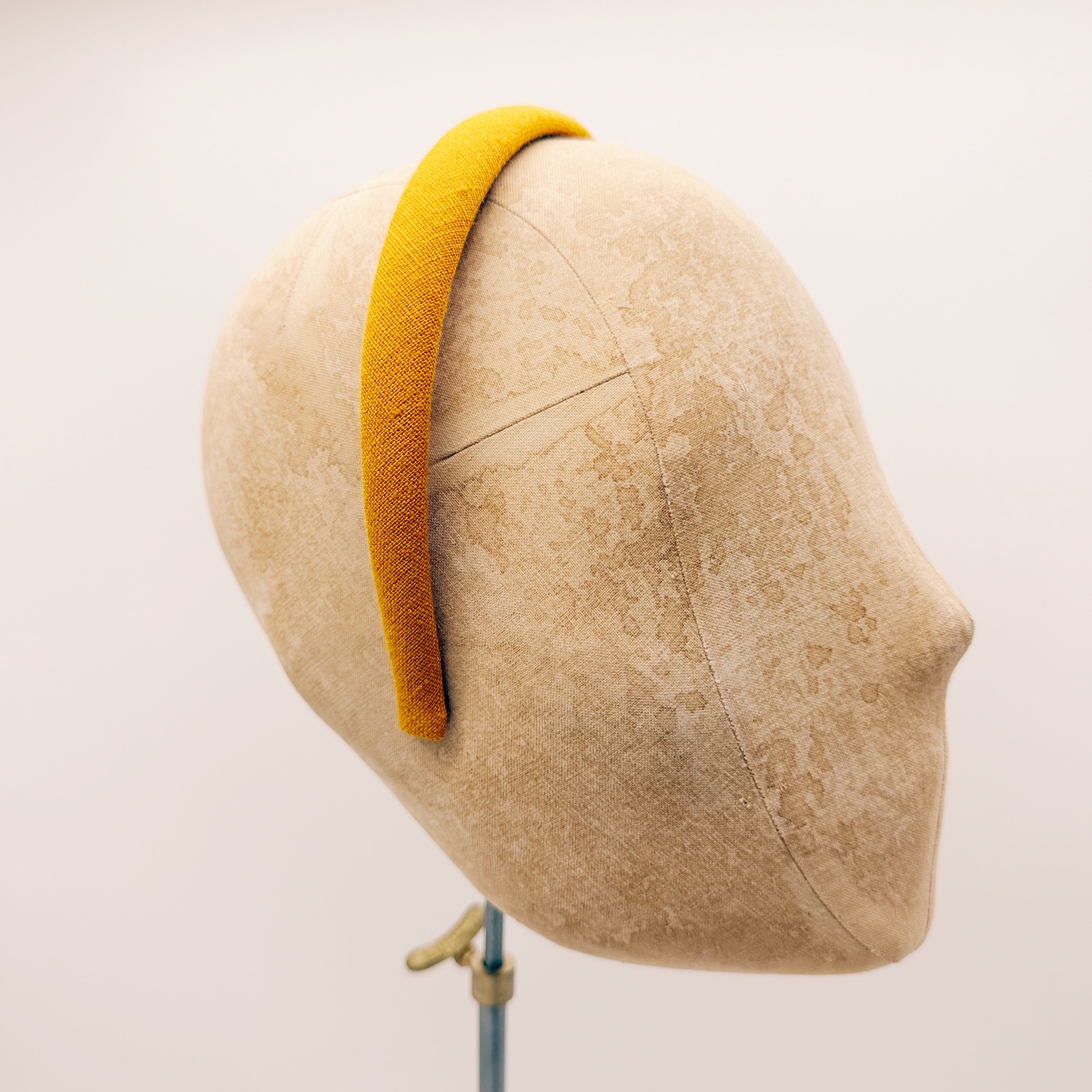Cerchietto Lino Mustard Mini