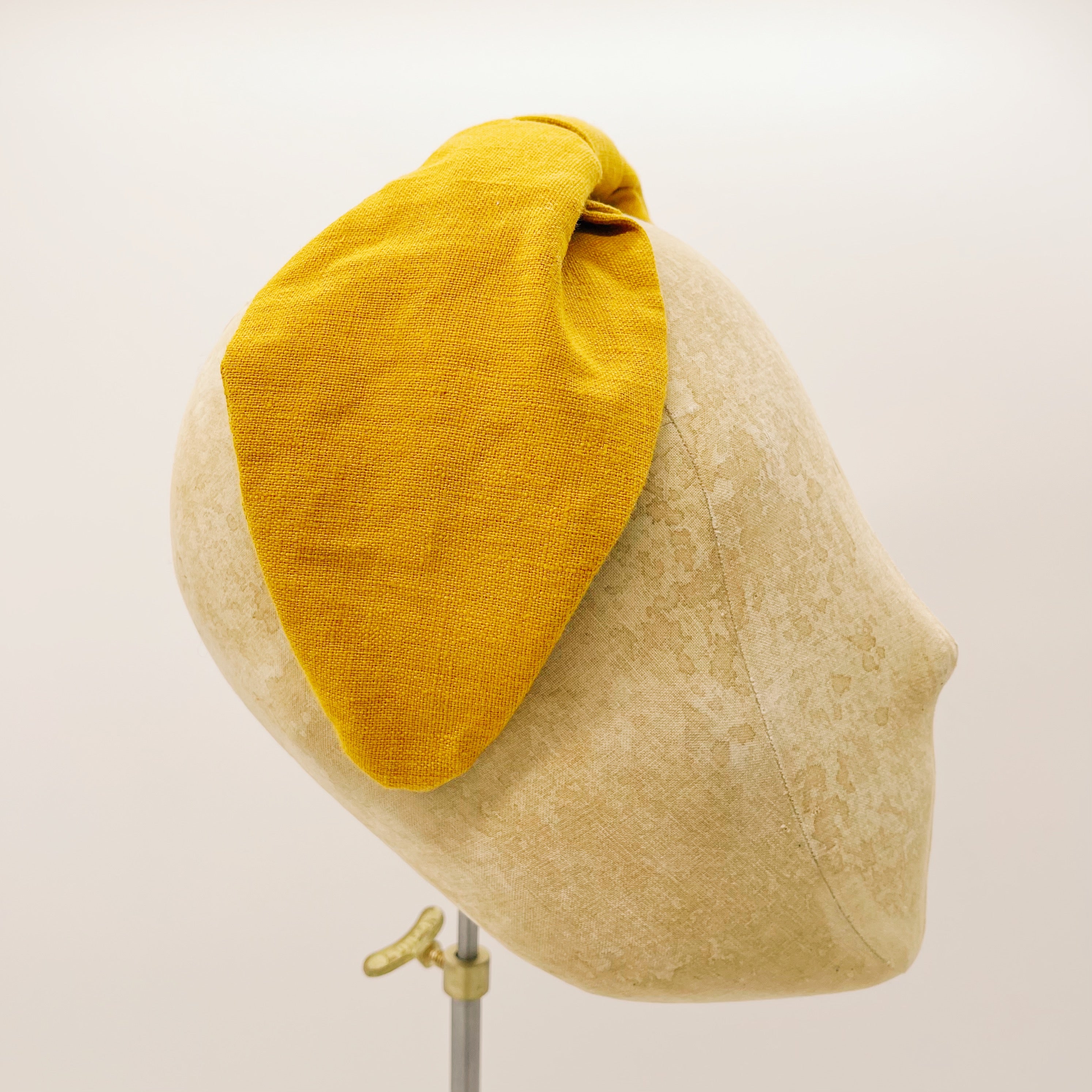 Mustard Linen Headband