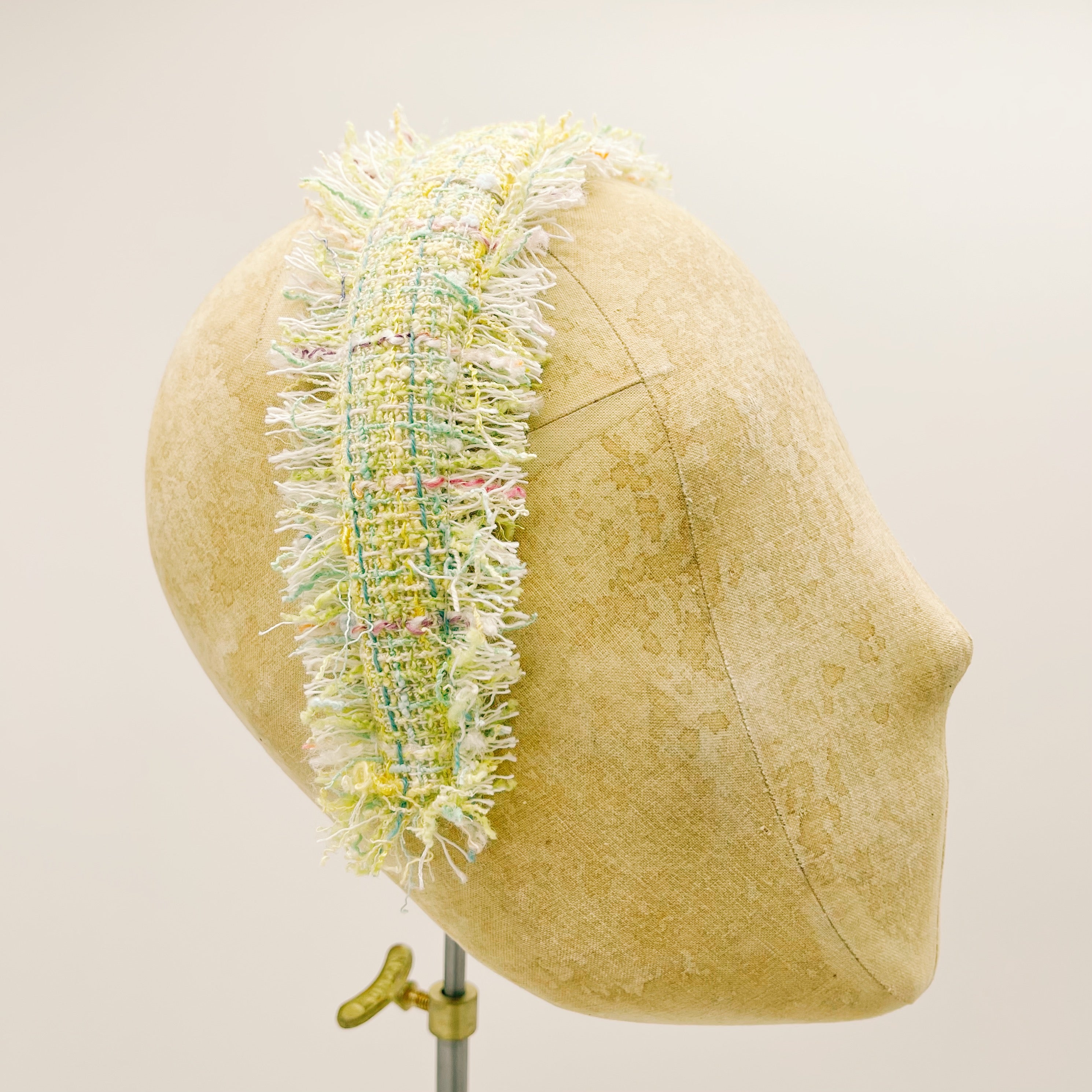 Headband Tweed Fringes No. 6