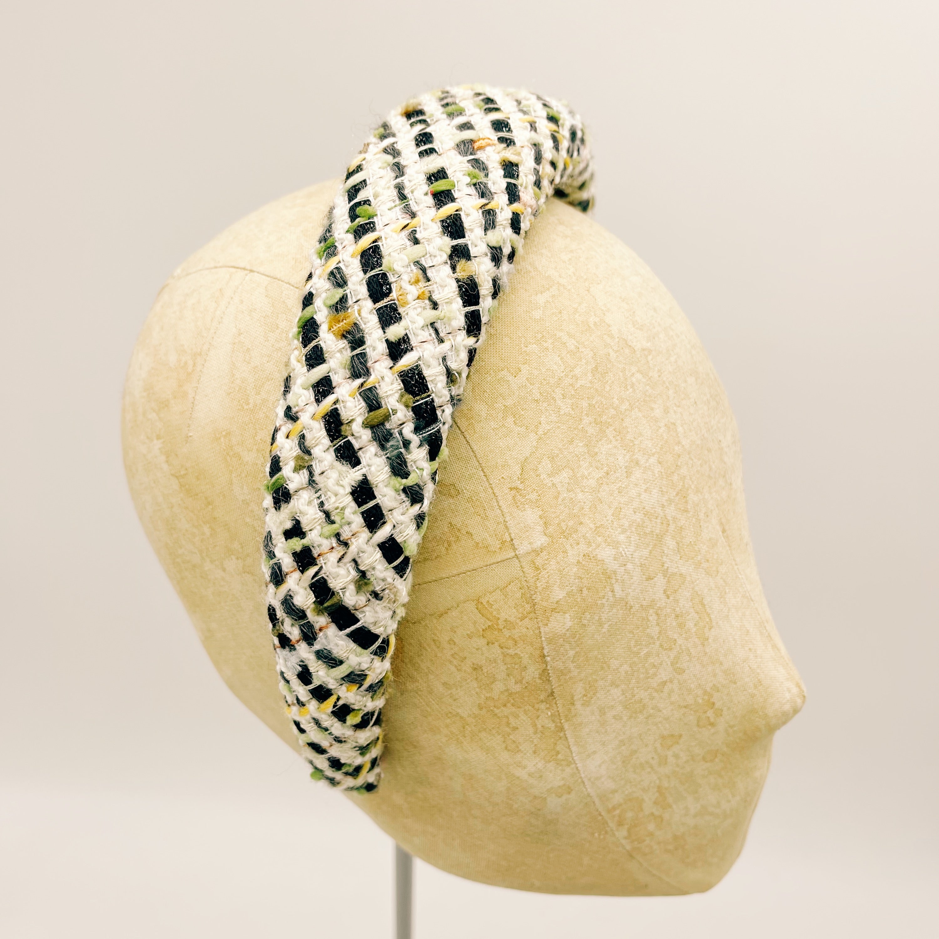 Tweed Padded Headband no. 5