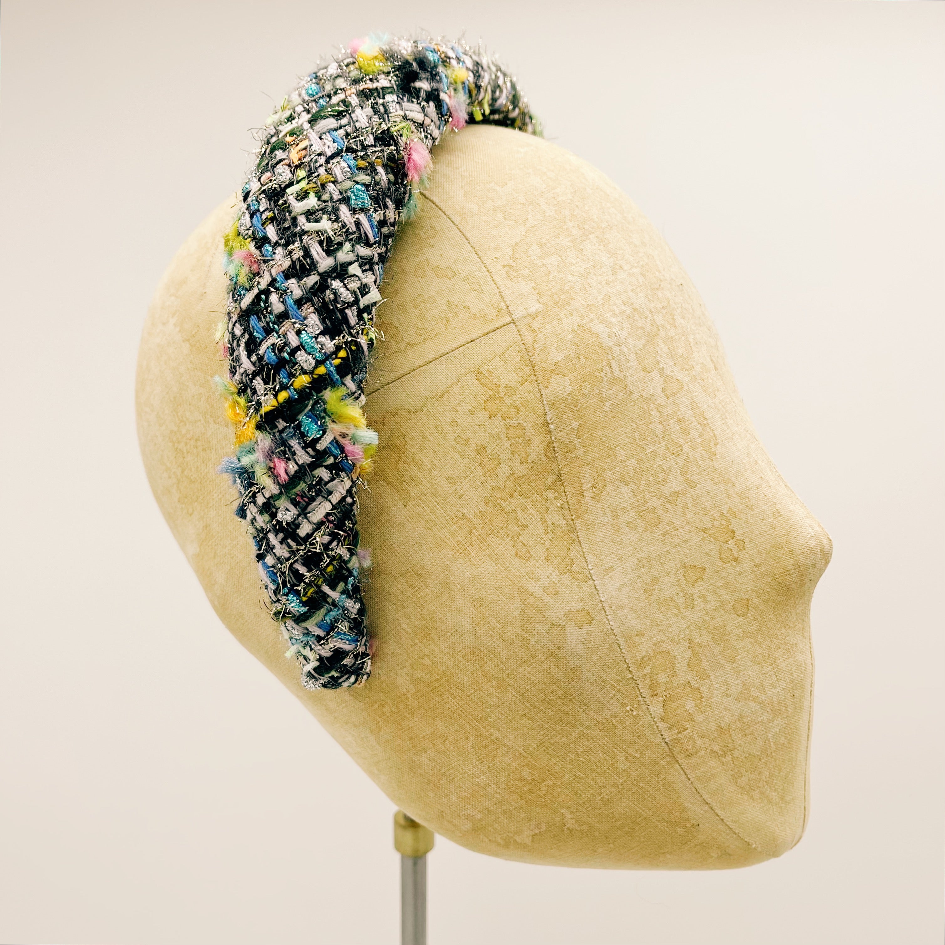 Padded Tweed Headband No. 7