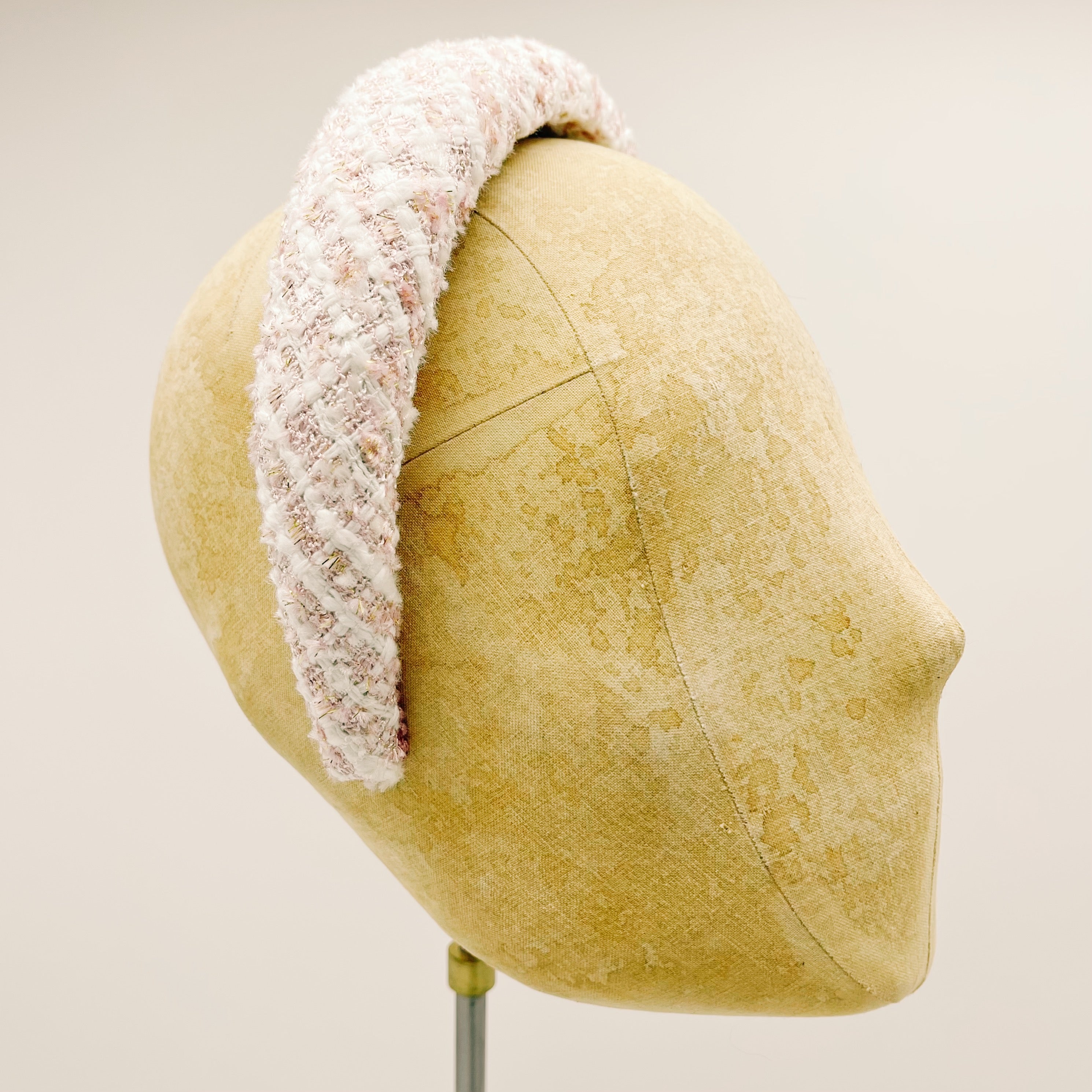 Tweed Padded Headband No. 6