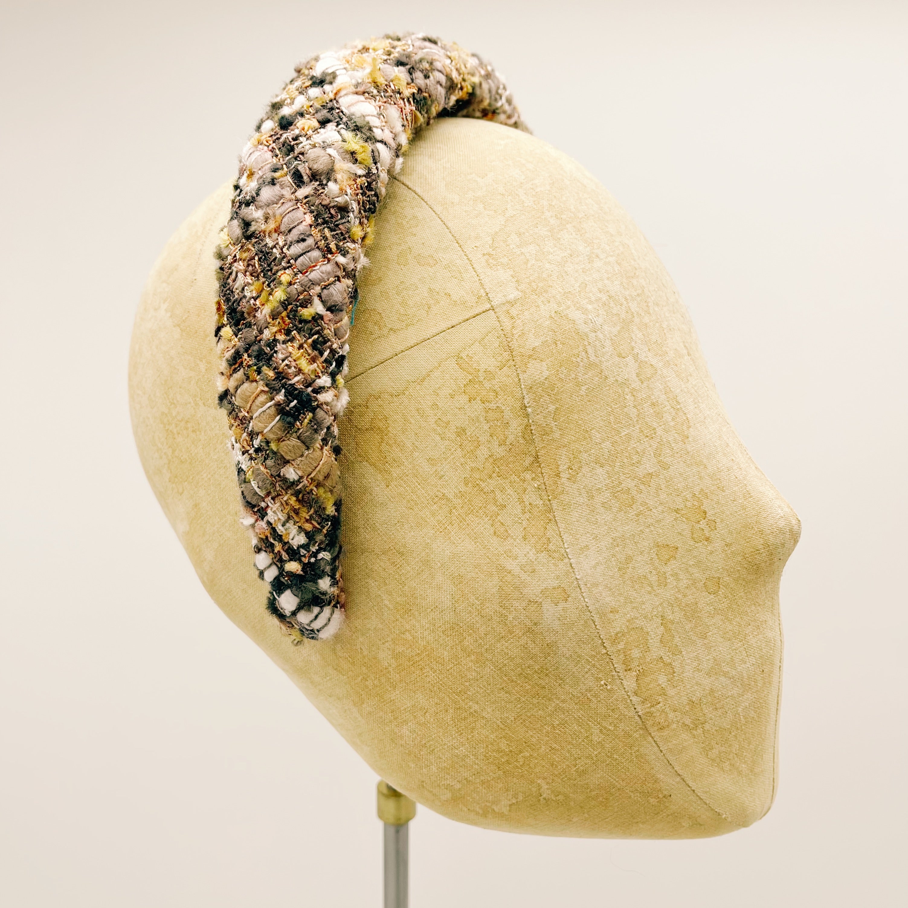 Tweed Padded Headband no. 9