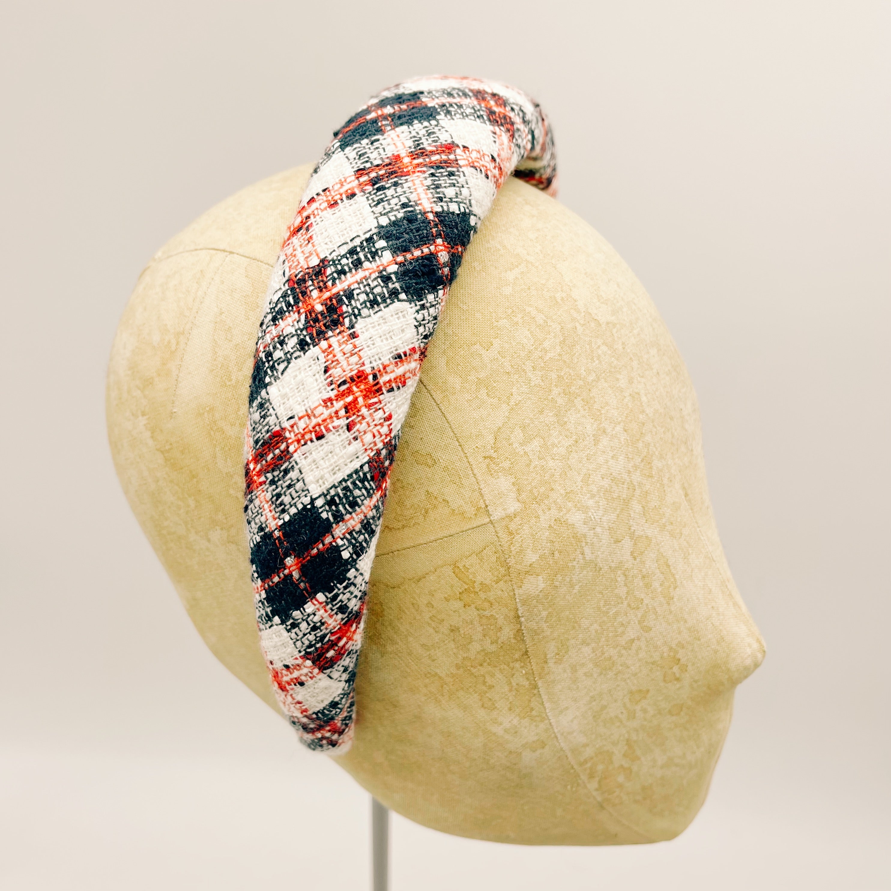 Padded Tweed Headband No. 3