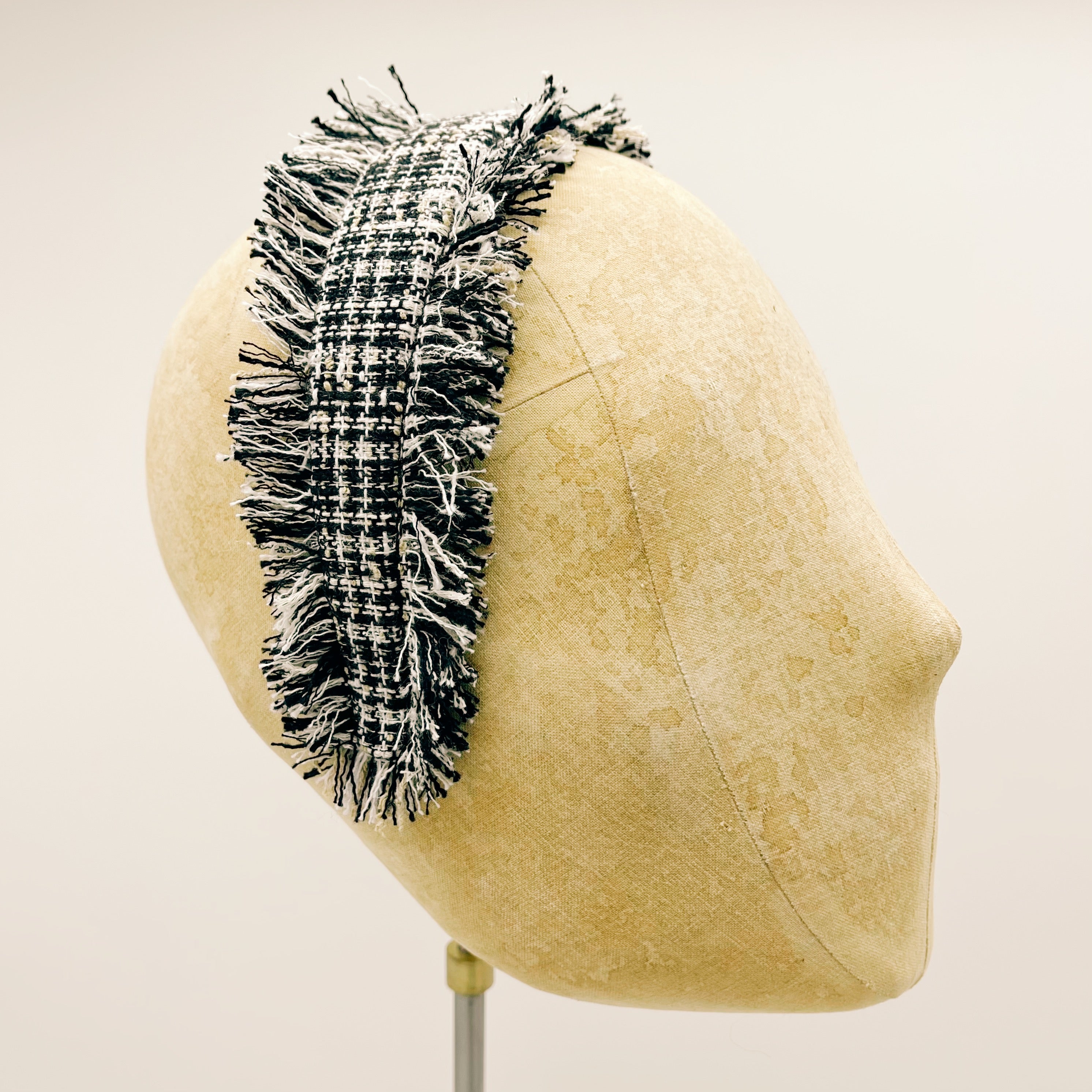 Headband Tweed Fringes No. 13