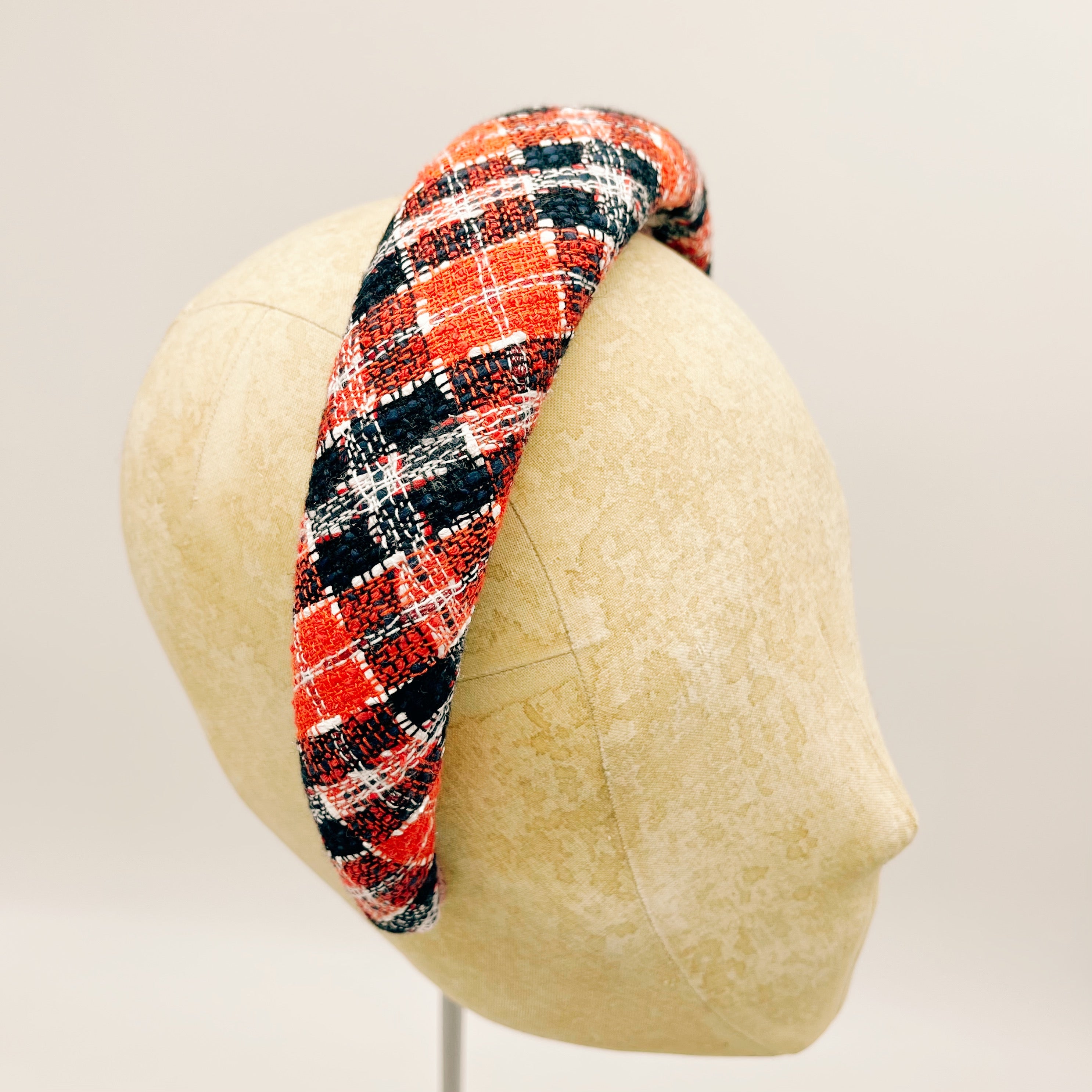Padded Tweed Headband No. 2