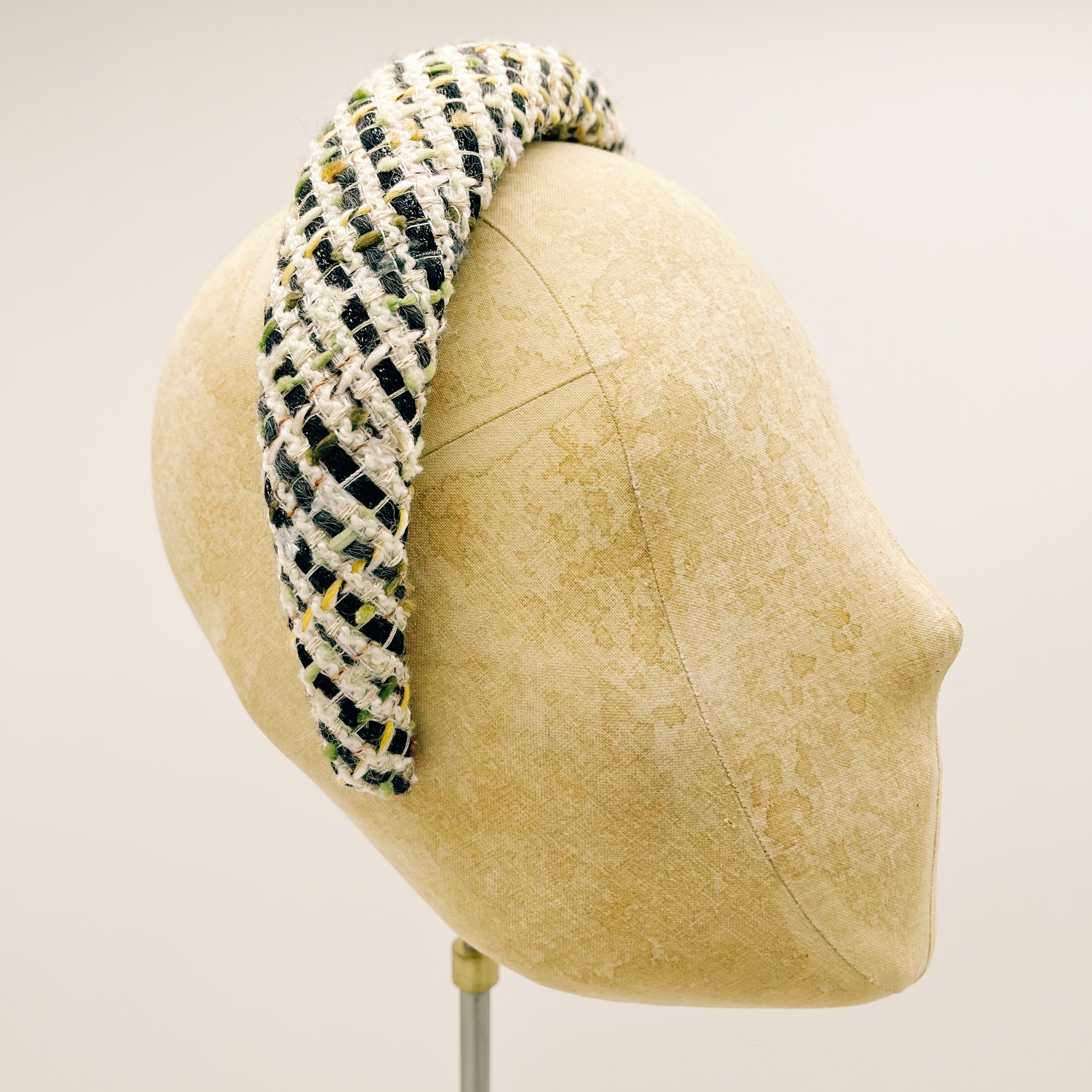 Tweed Padded Headband no. 5