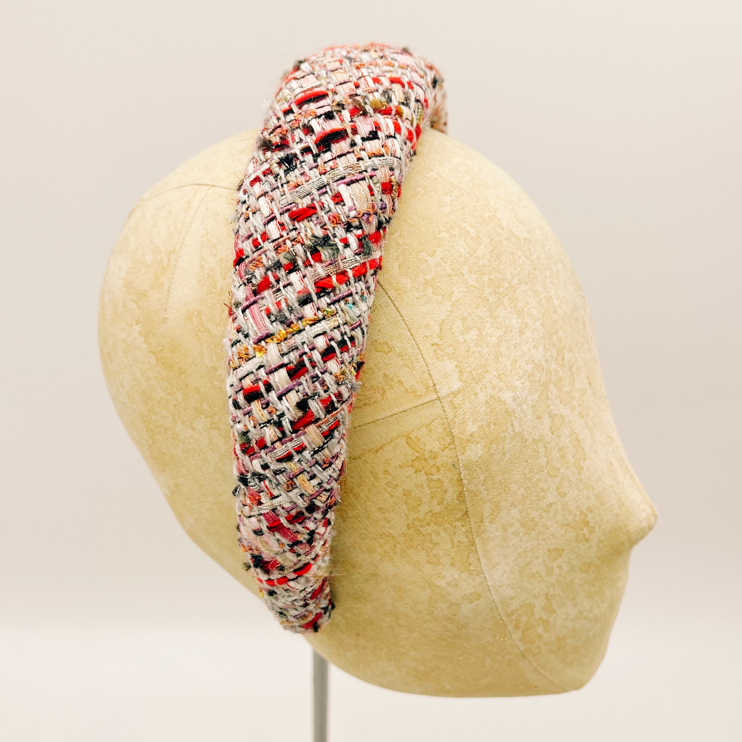 Tweed Padded Headband No. 13