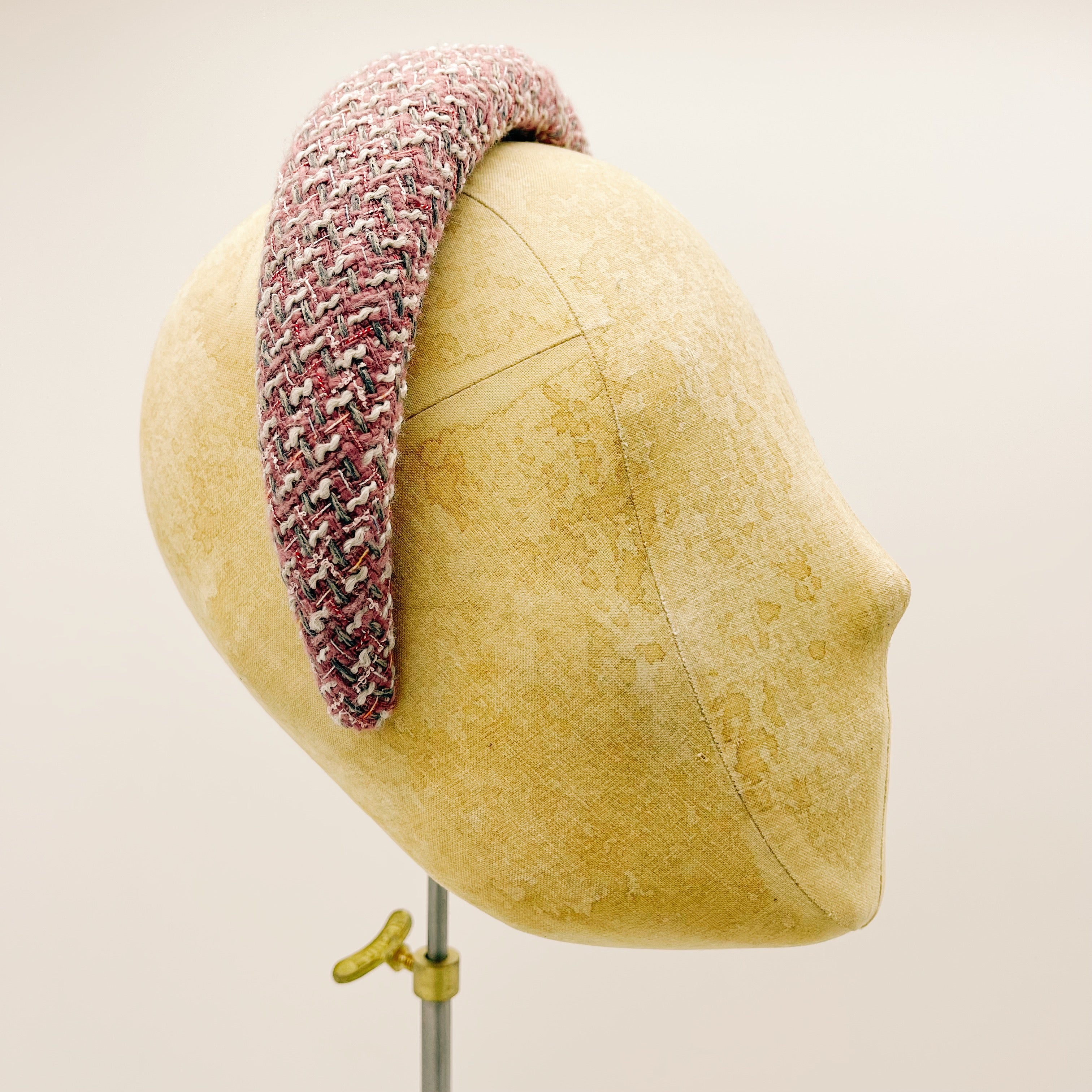 Tweed Padded Headband No. 13