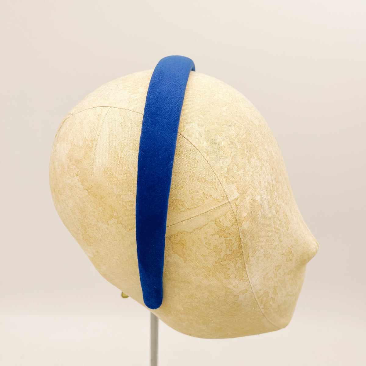 Royal Blue Velvet Mini Headband