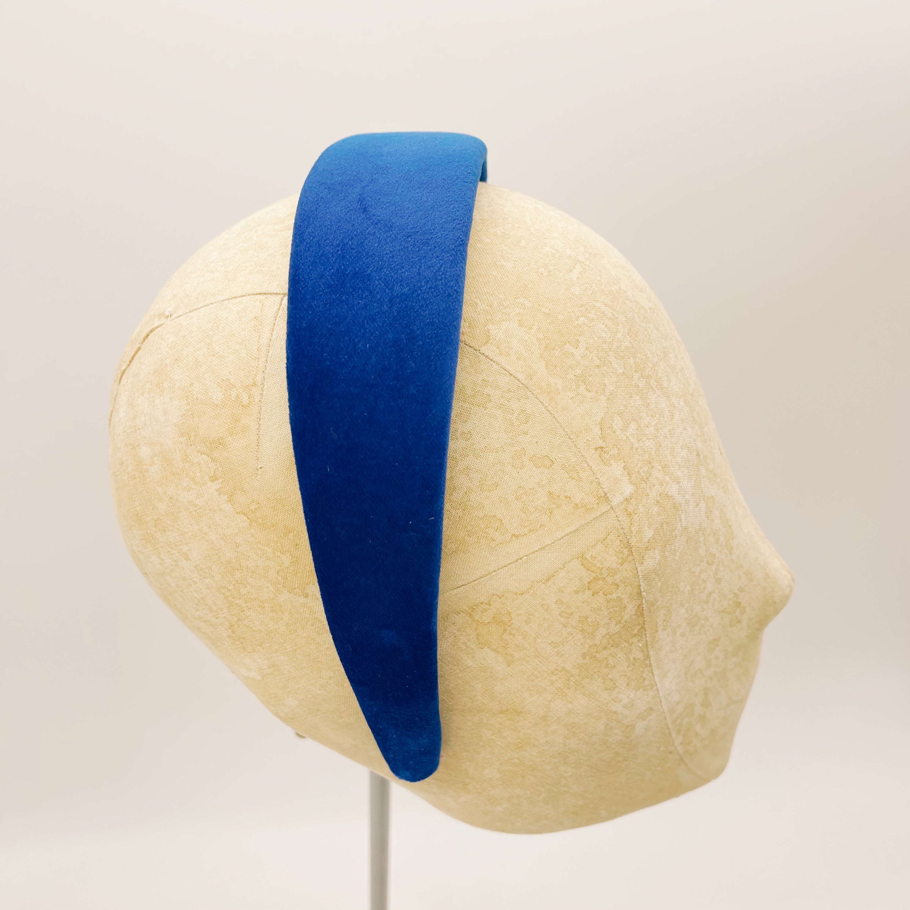 Royal Blue Velvet Headband