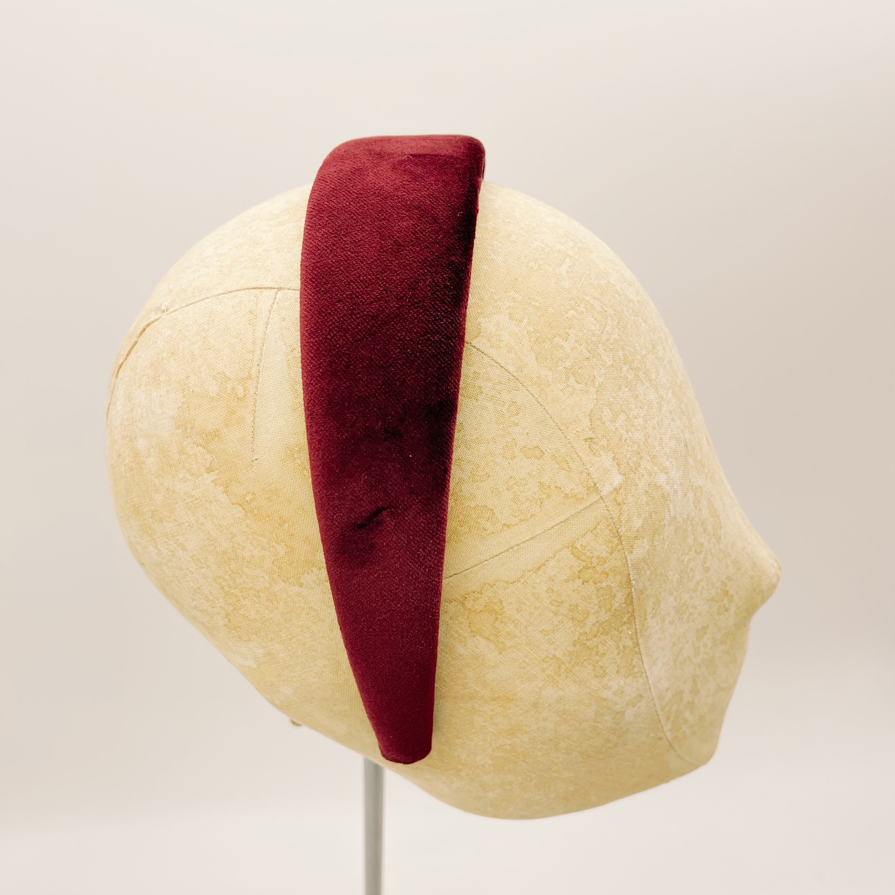 Bordeaux Velvet Headband