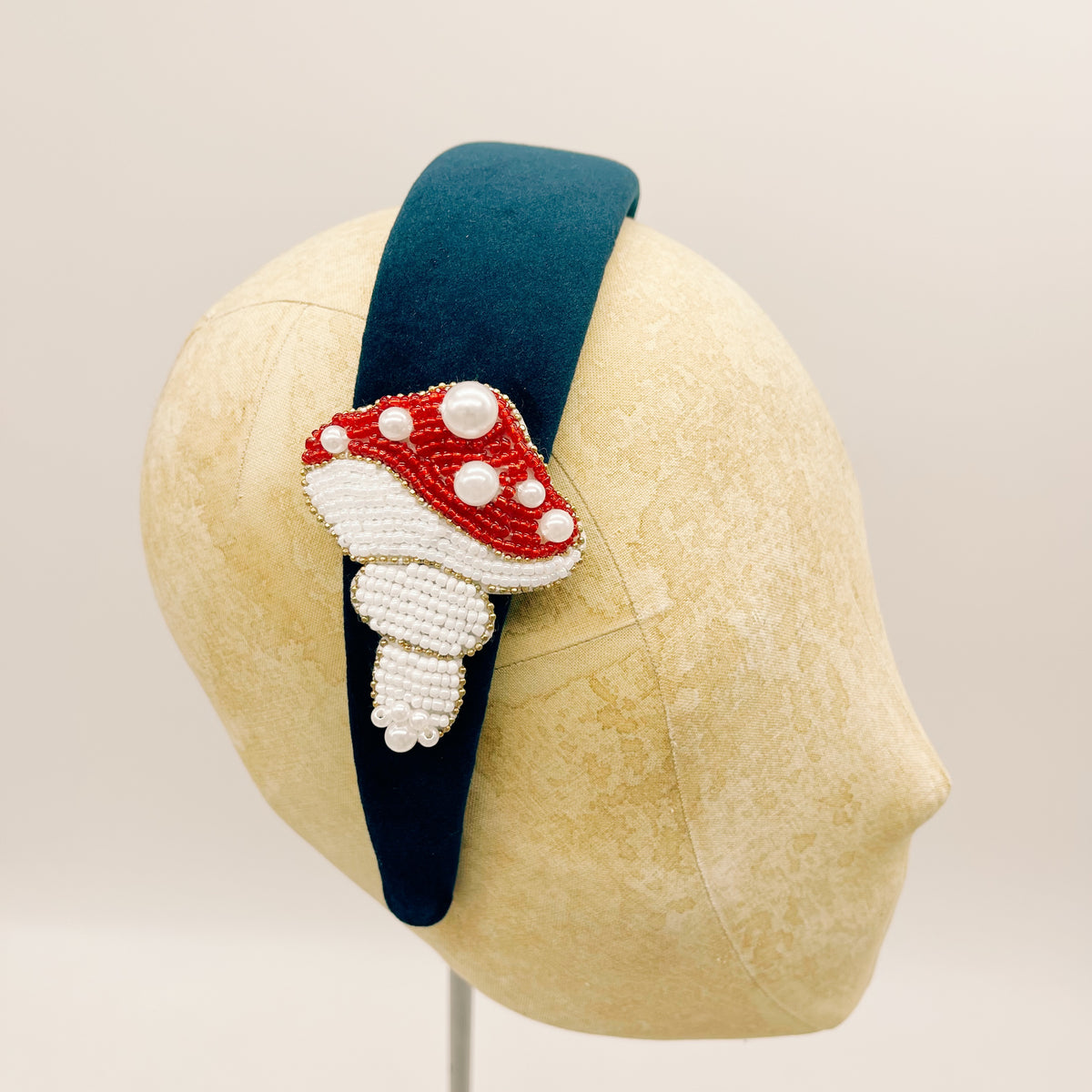 Cerchietto Velluto Navy Blue Series #6