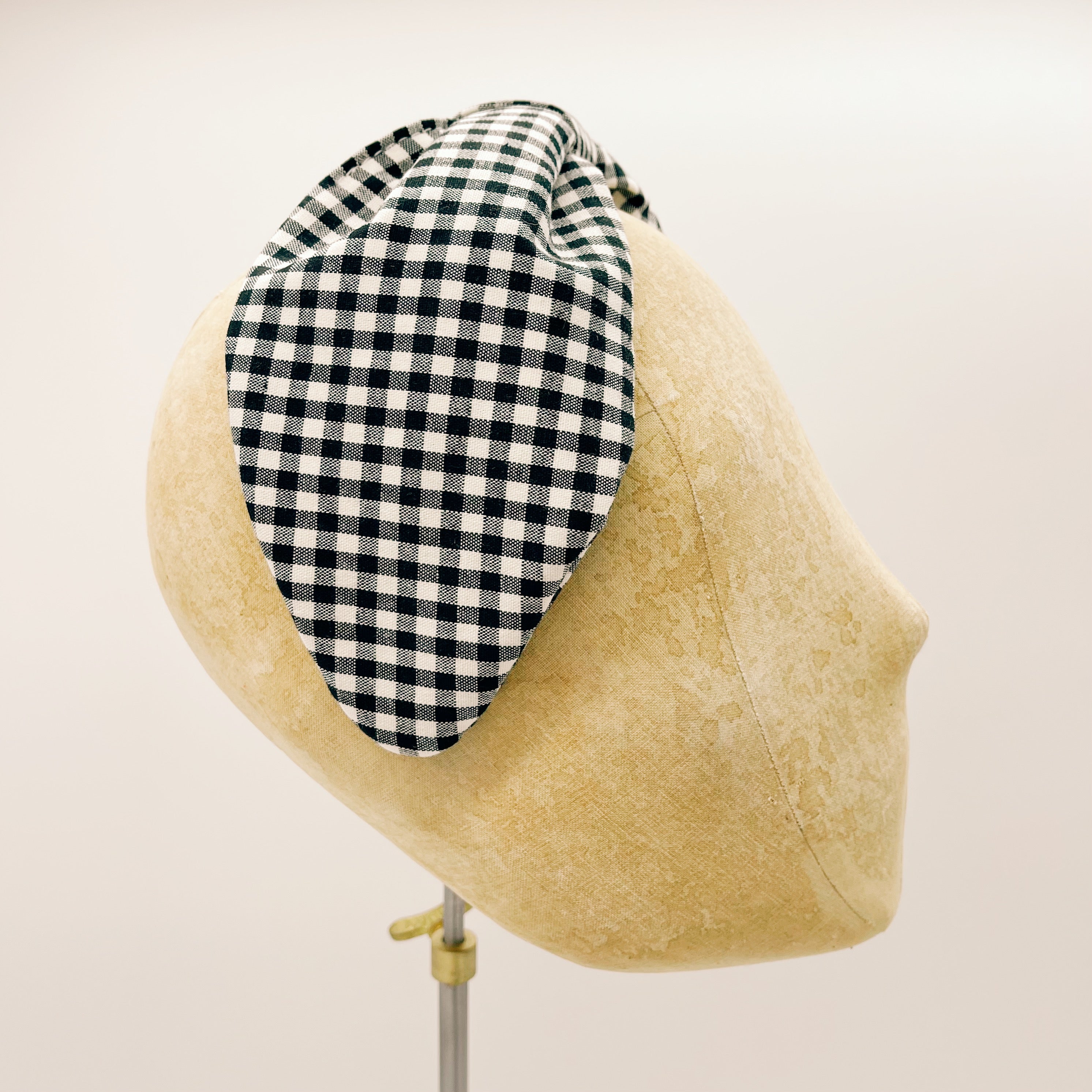 Vichy Black Leaf Headband