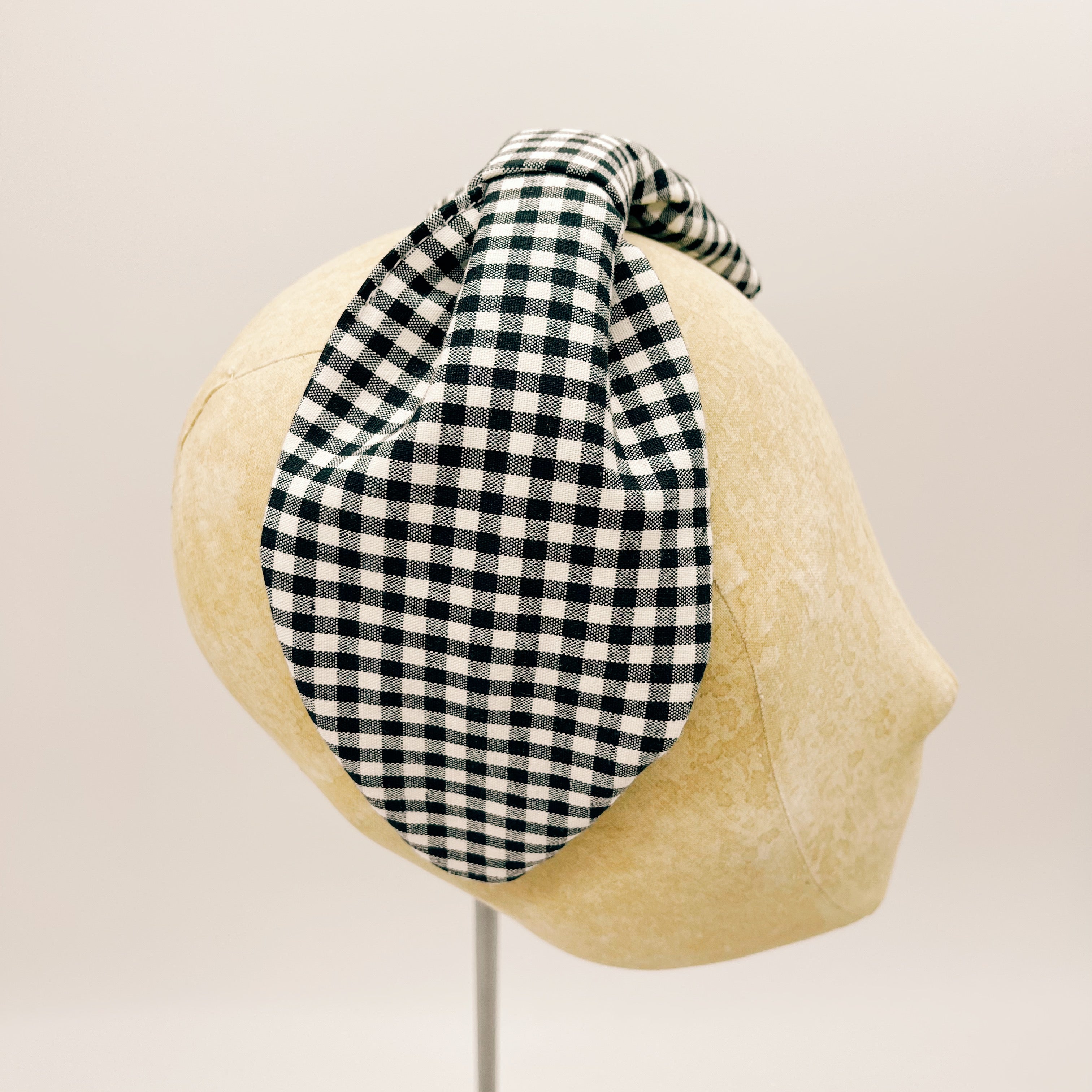 Vichy Black Leaf Headband