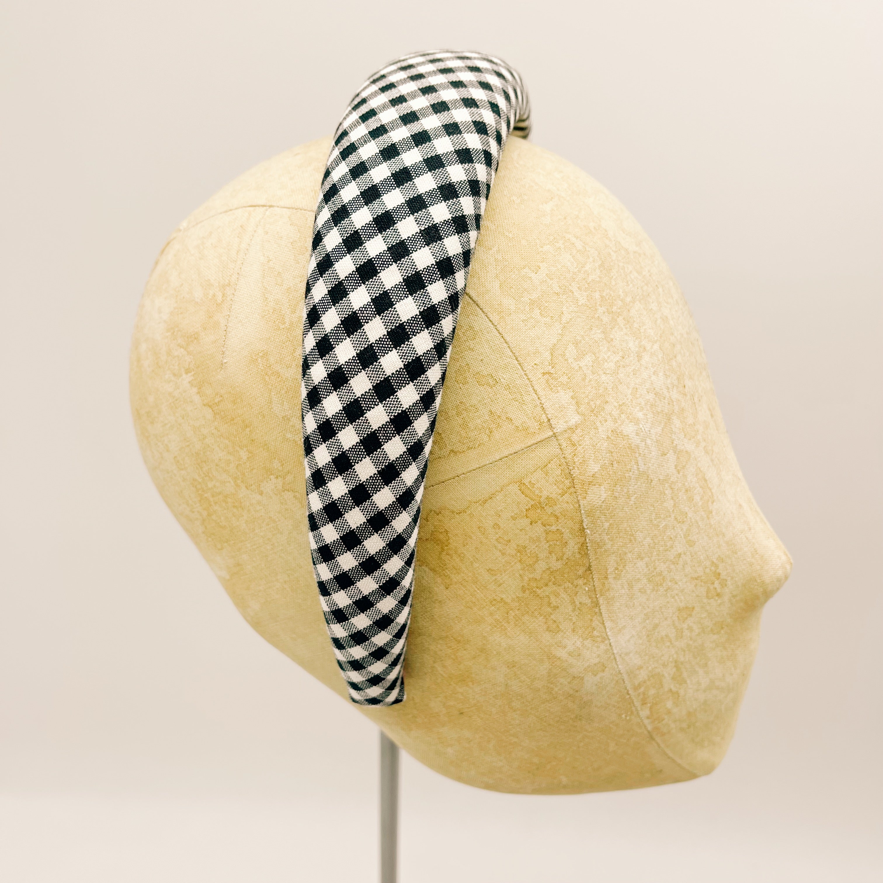 Vichy Black Padded Headband