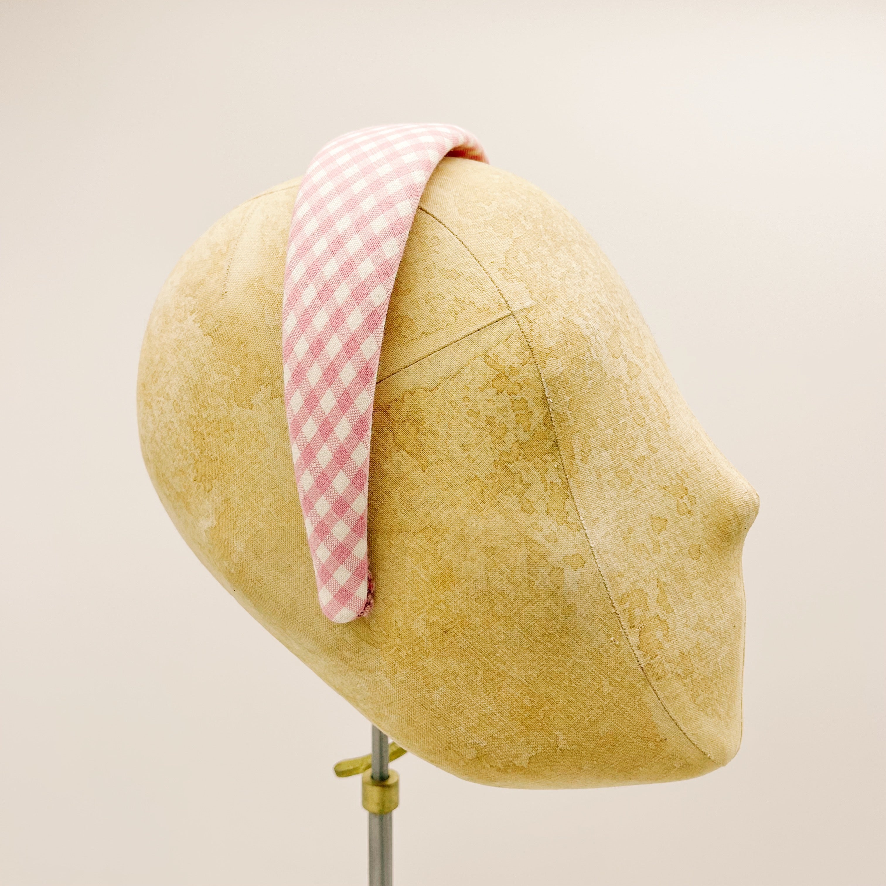 Vichy Pink Headband