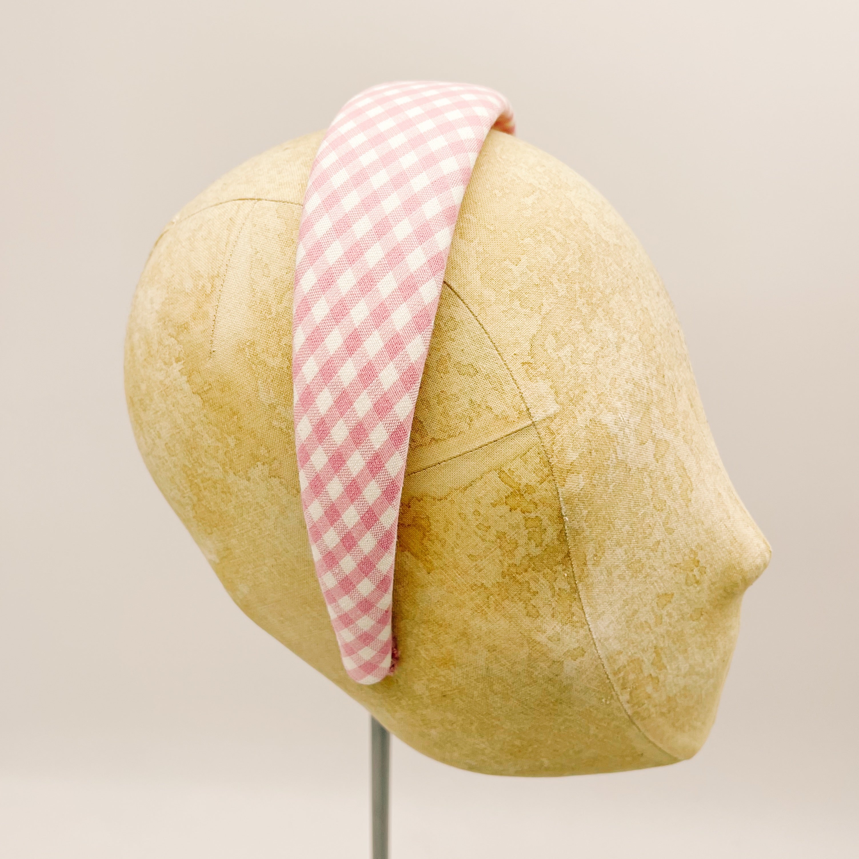 Vichy Pink Headband