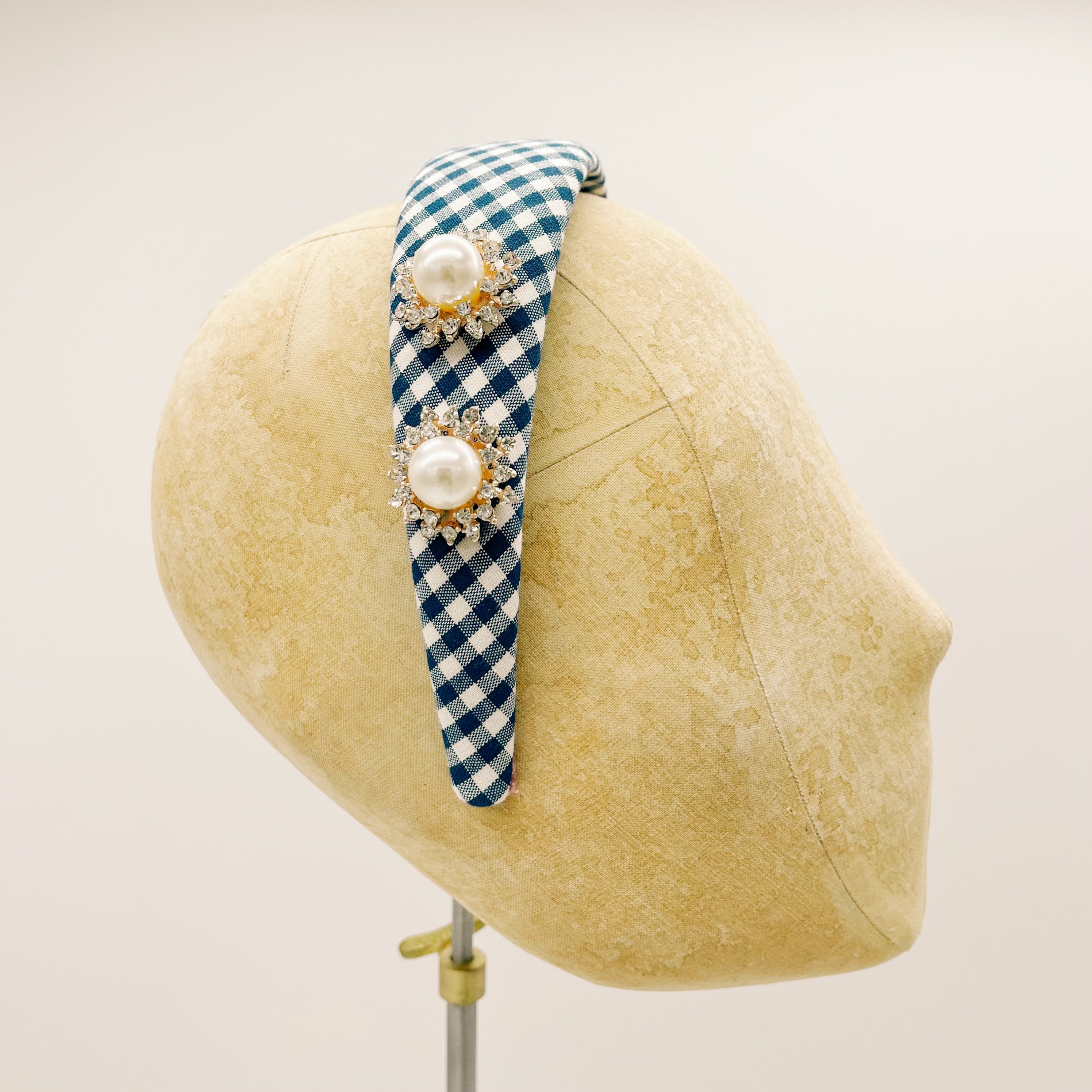 Vichy Blue Series Headband #4