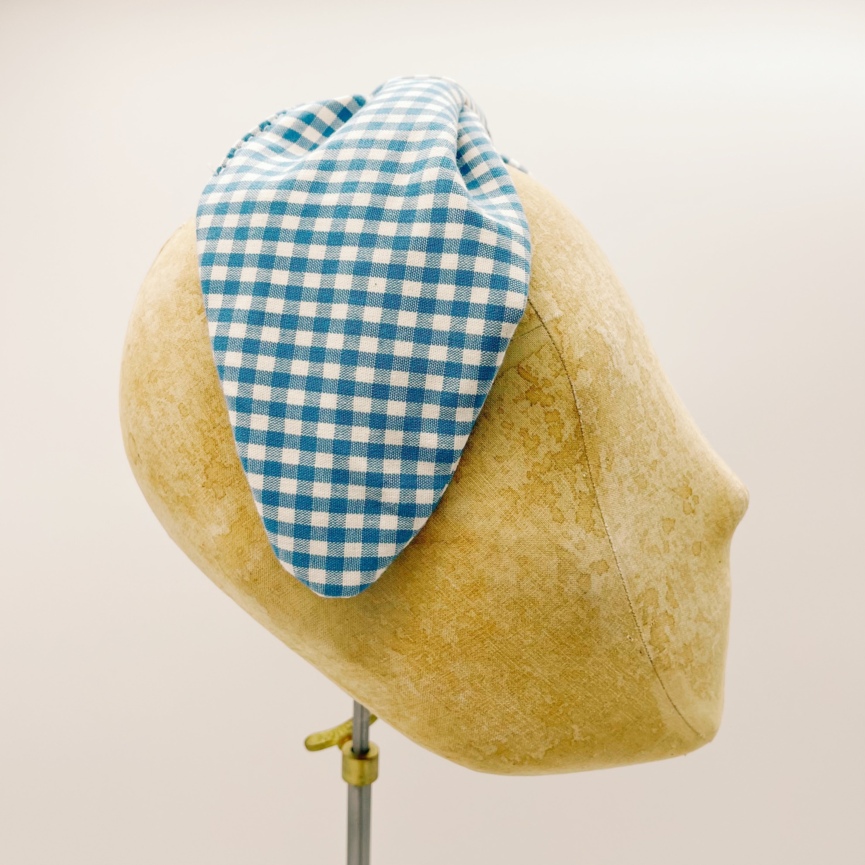 Vichy Light Blue Leaf Headband